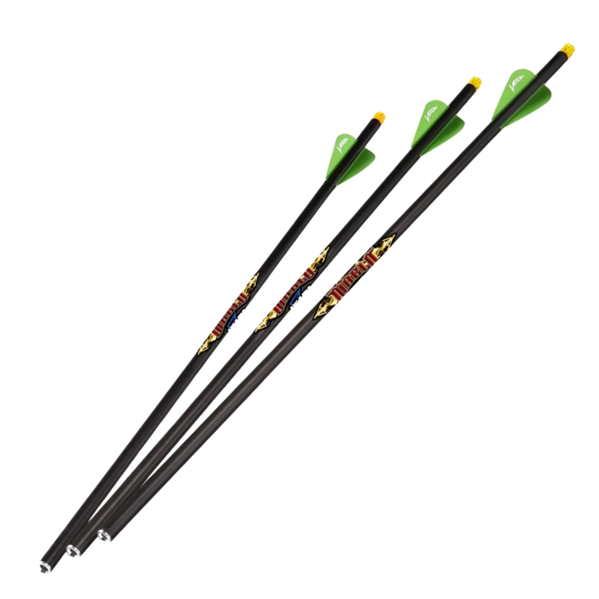 Excalibur Diablo Illuminated Carbon Arrows 18″ – Pack of 3 – Tactical Archery UK