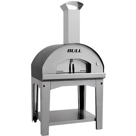 Bull BBQ Wood-fired Pizza Oven – With Cart / Extra Large – Outdoor Pizza Oven – Forno Boutique