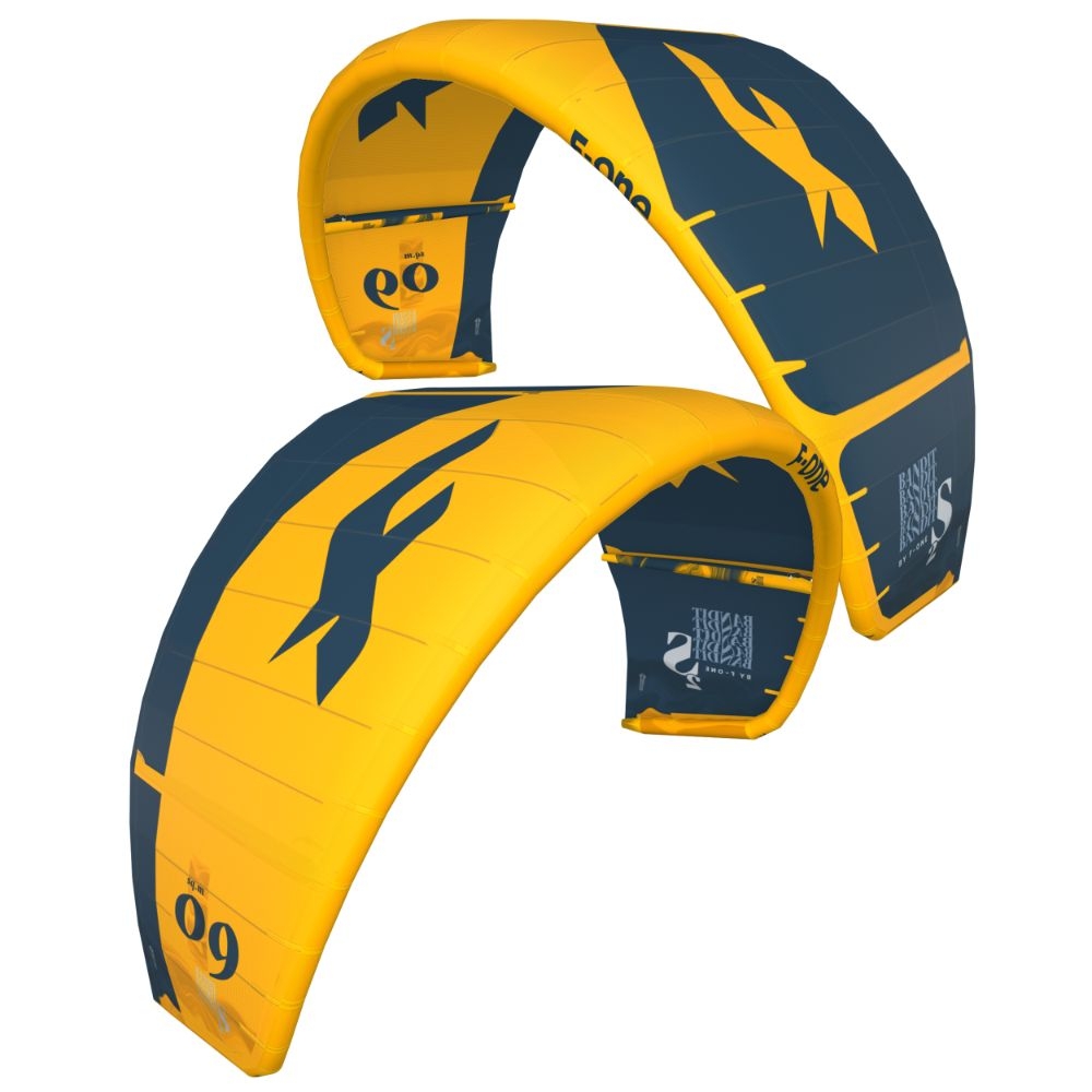 F-One Bandit S2 – 5 Metre – Mango/Slate – The Foiling Collective