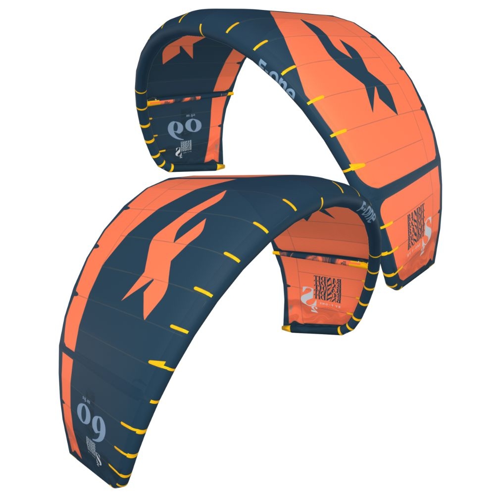 F-One Bandit S2 – 10 Metre – Papaya/Slate – The Foiling Collective
