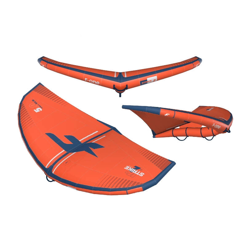 F-One Strike Wing V2 – 3.5 Metre – Glacier/Flame – The Foiling Collective