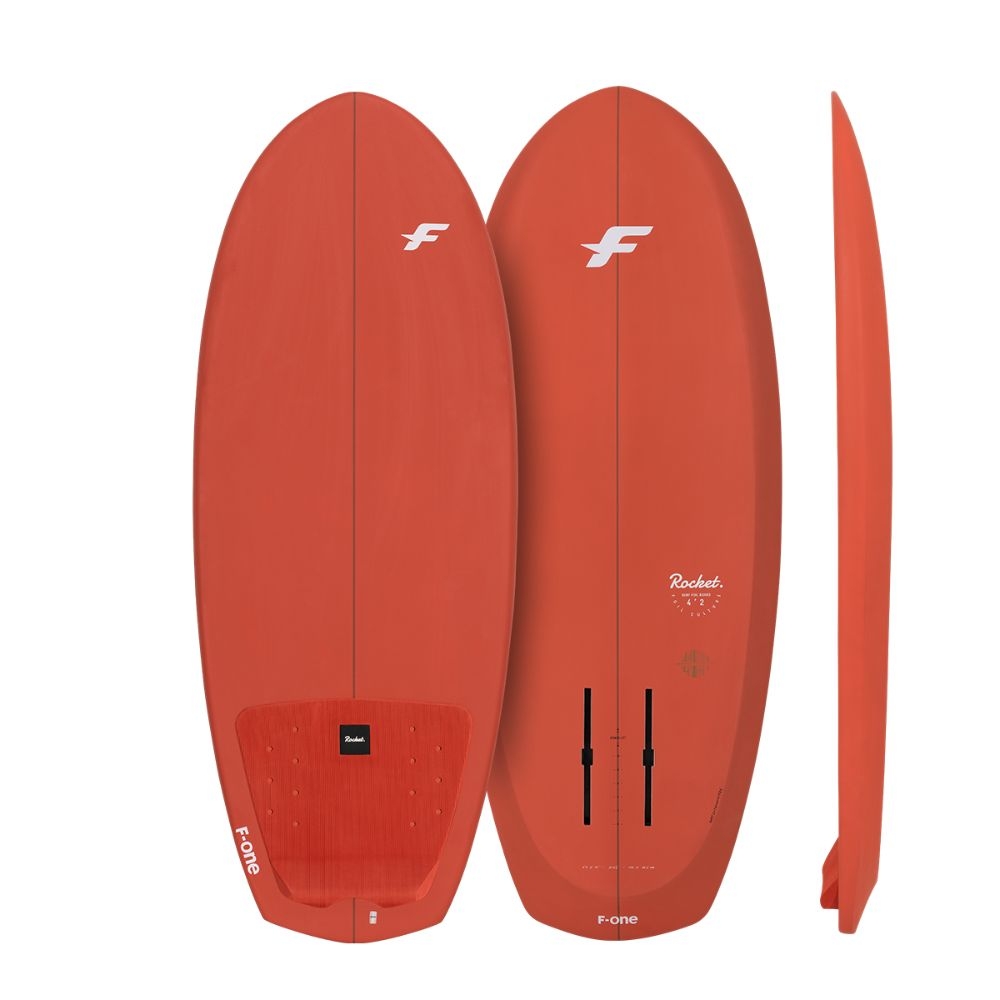 F-One 2021 Rocket Surf – 4’6 With Strap Inserts – Wing Foiling – The Foiling Collective