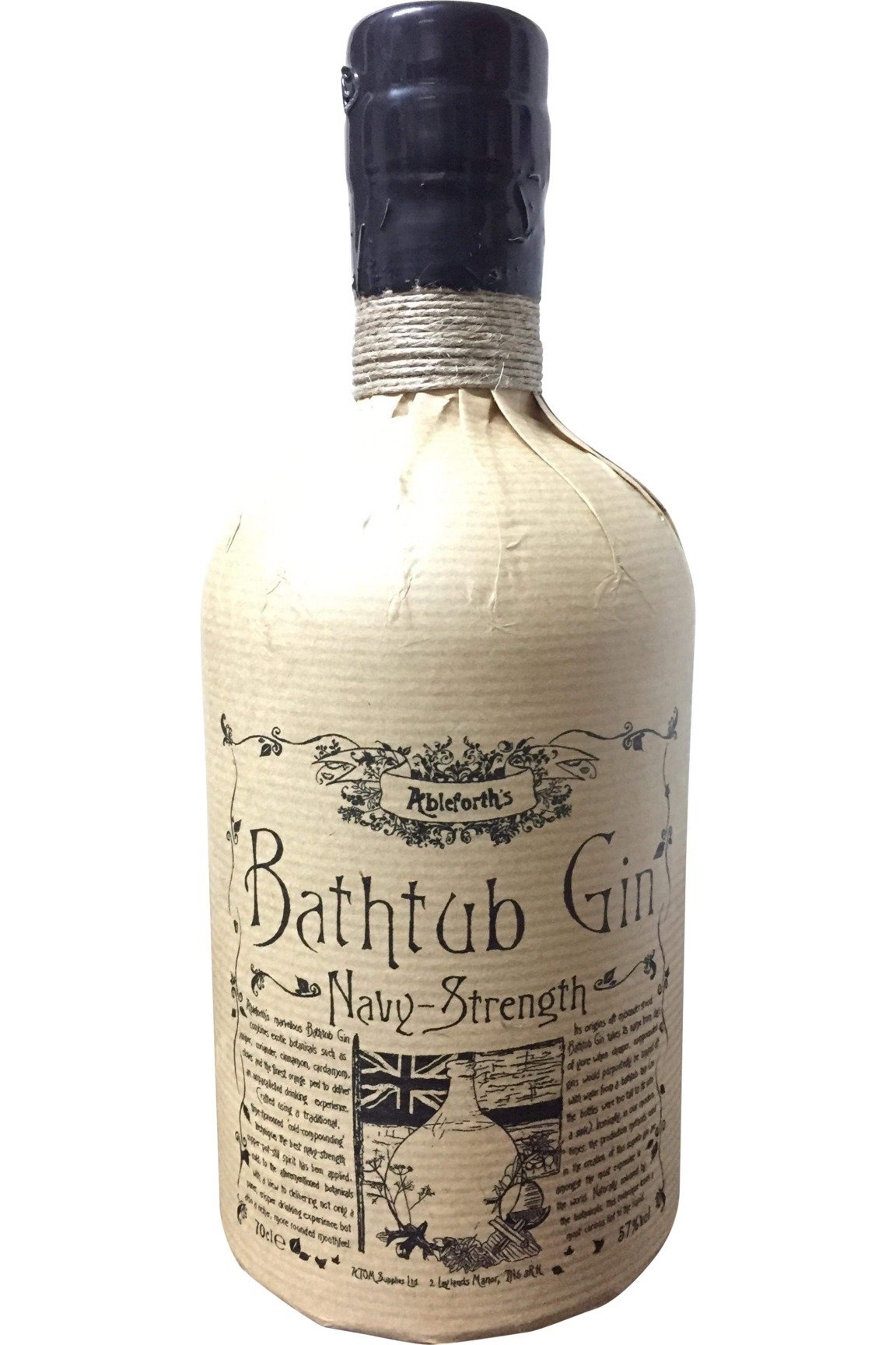 Bathtub Navy Strength Gin | 57% 700ml