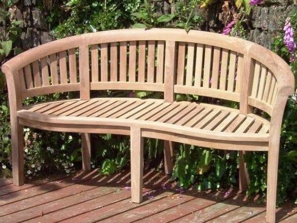 Oxford wave bench – Outdoor Furniture – LMC Trading