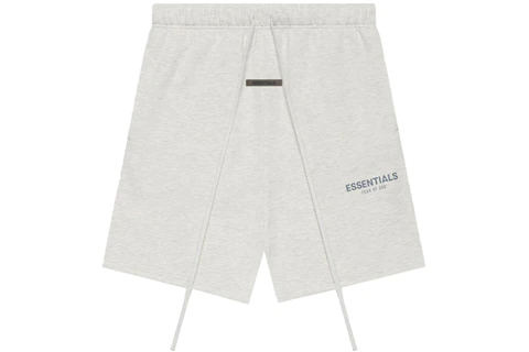 FEAR OF GOD ESSENTIALS SHORTS LIGHT HEATHER OATMEAL (SS21) S – RpshoppingHQ