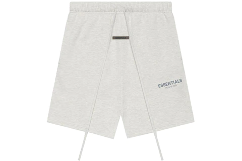 FEAR OF GOD ESSENTIALS SHORTS LIGHT HEATHER OATMEAL (SS21) XS – RpshoppingHQ