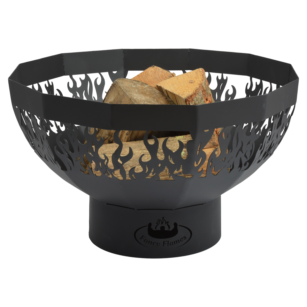 Round Laser Cut Fire Bowl