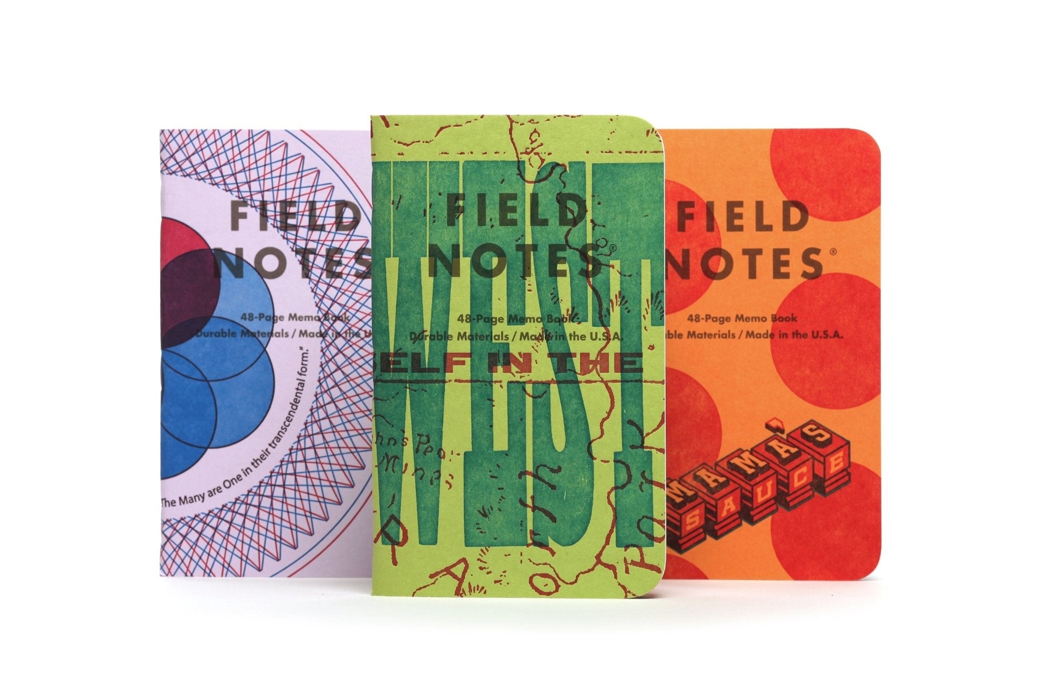 Field Notes: United States of Letterpress Pack A – Book – Birmingham Design Shop