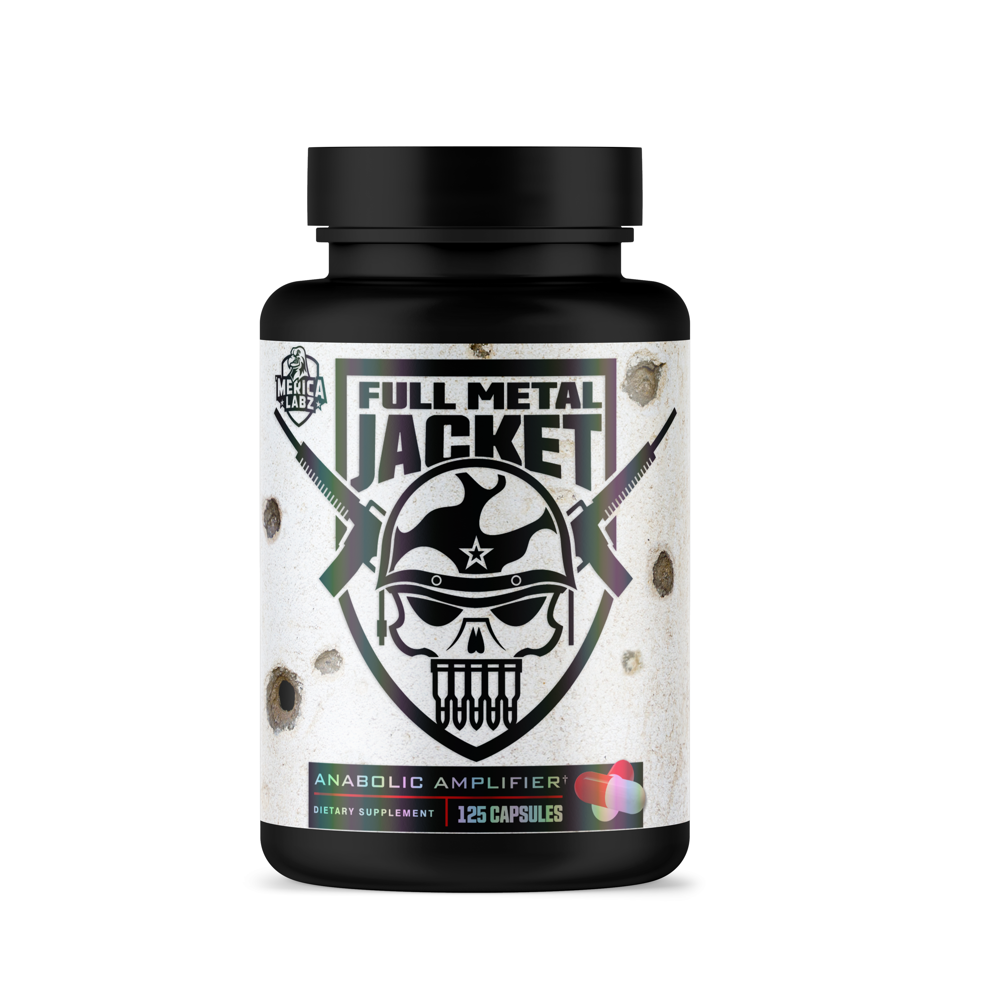 Merica Labz Full Metal Jacket – Muscle Building – Professional Supplements & Protein From A-list Nutrition