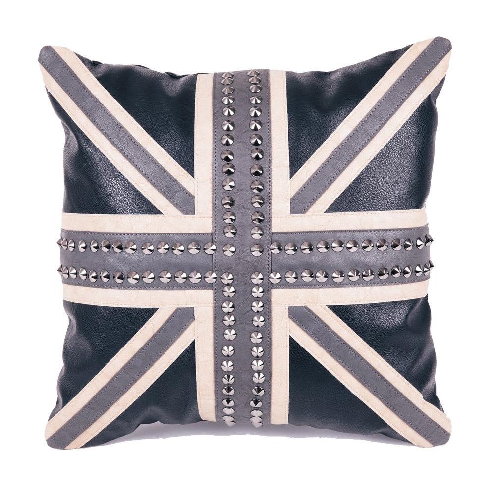 Faux Leather Cushion – Union Jack Wall Art