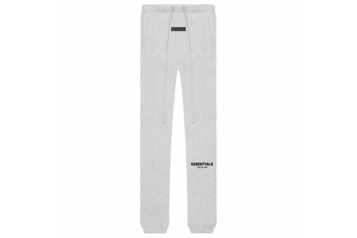 FEAR OF GOD ESSENTIALS SS22 SWEATPANTS ‘LIGHT OATMEAL’ Small – RpshoppingHQ