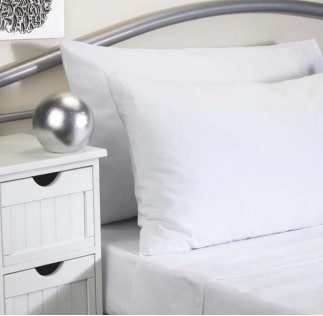 Flat Bed Sheet – Single White – Tiacare