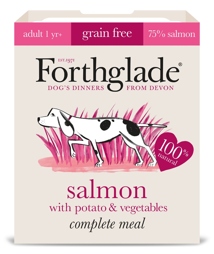 Forthglade Complete Salmon, Potato & Veg 395g