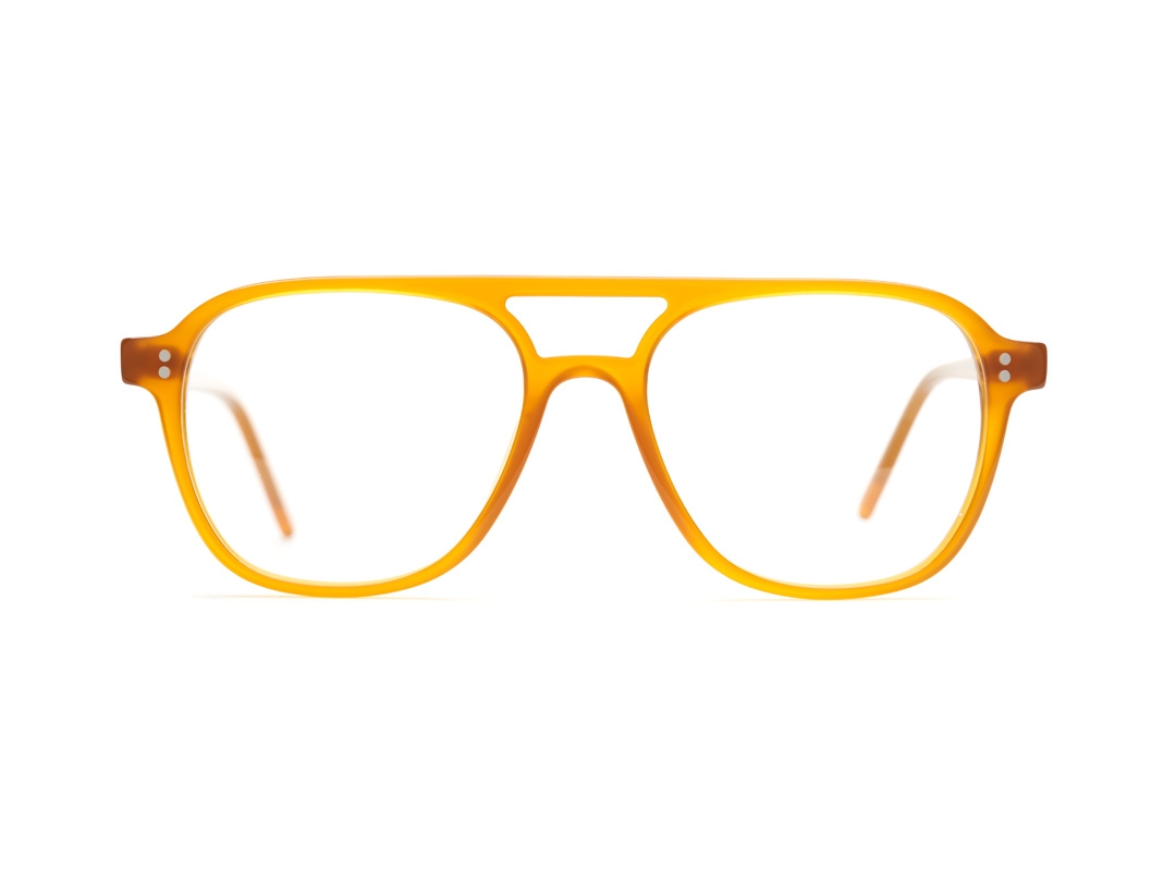 Quintessential – Orange – Acetate reading / Fashion Glasses Frames – Anti Scratch – BeFramed