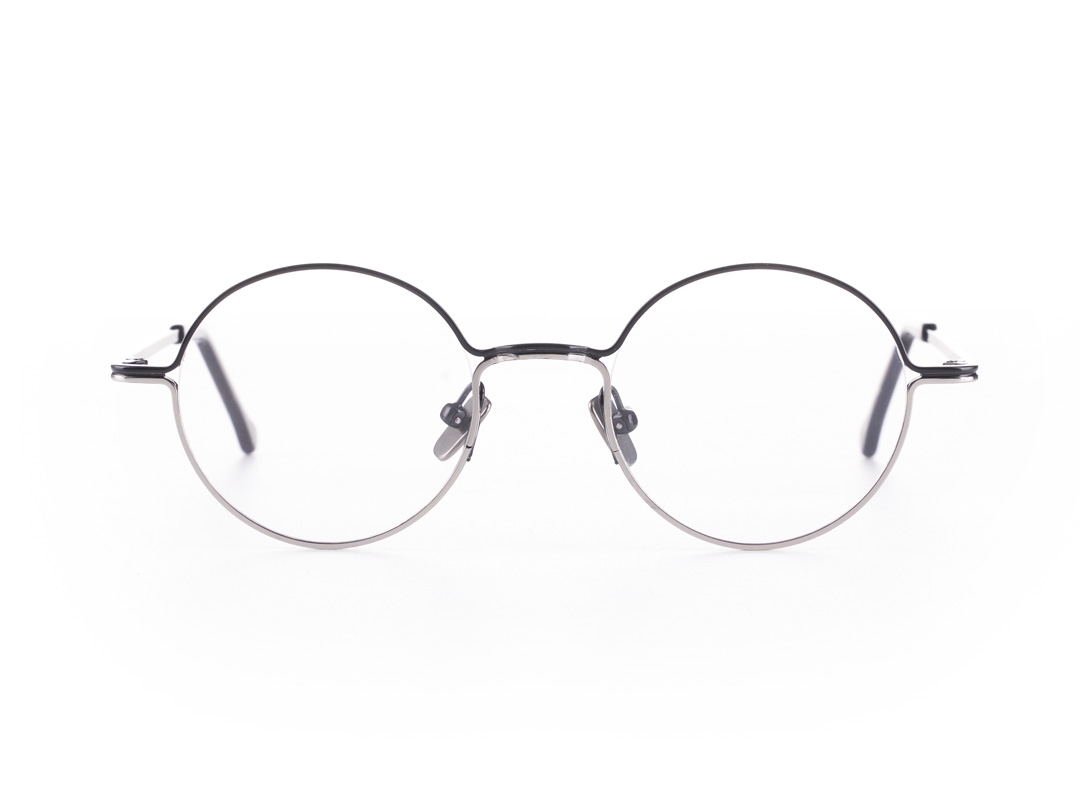 Alternating – Silver / Black – Metal Reading / Fashion Glasses Frames – Anti Scratch – BeFramed