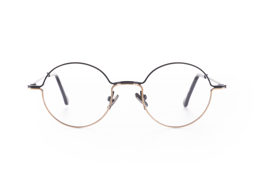 Alternating – Gold/black – Metal Reading / Fashion Glasses Frames – Anti Scratch – BeFramed