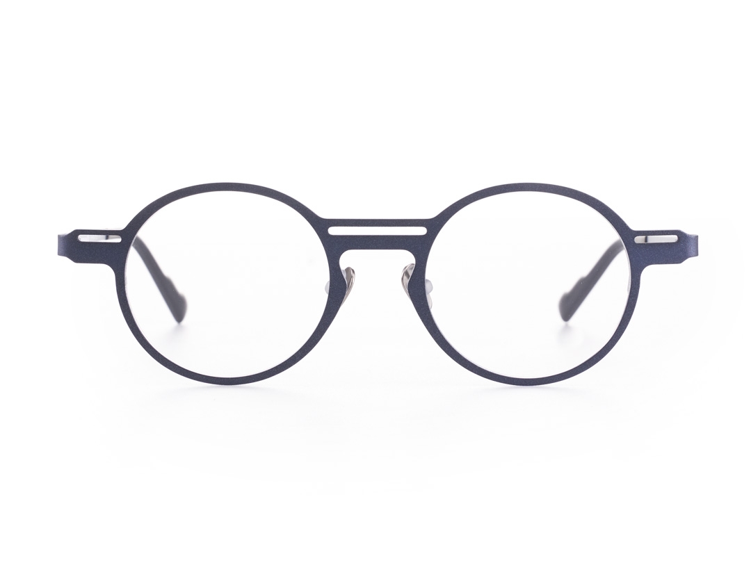 Debonair – Sapphire Blue – Titanium Reading / Fashion Glasses Frames – Anti Scratch – BeFramed