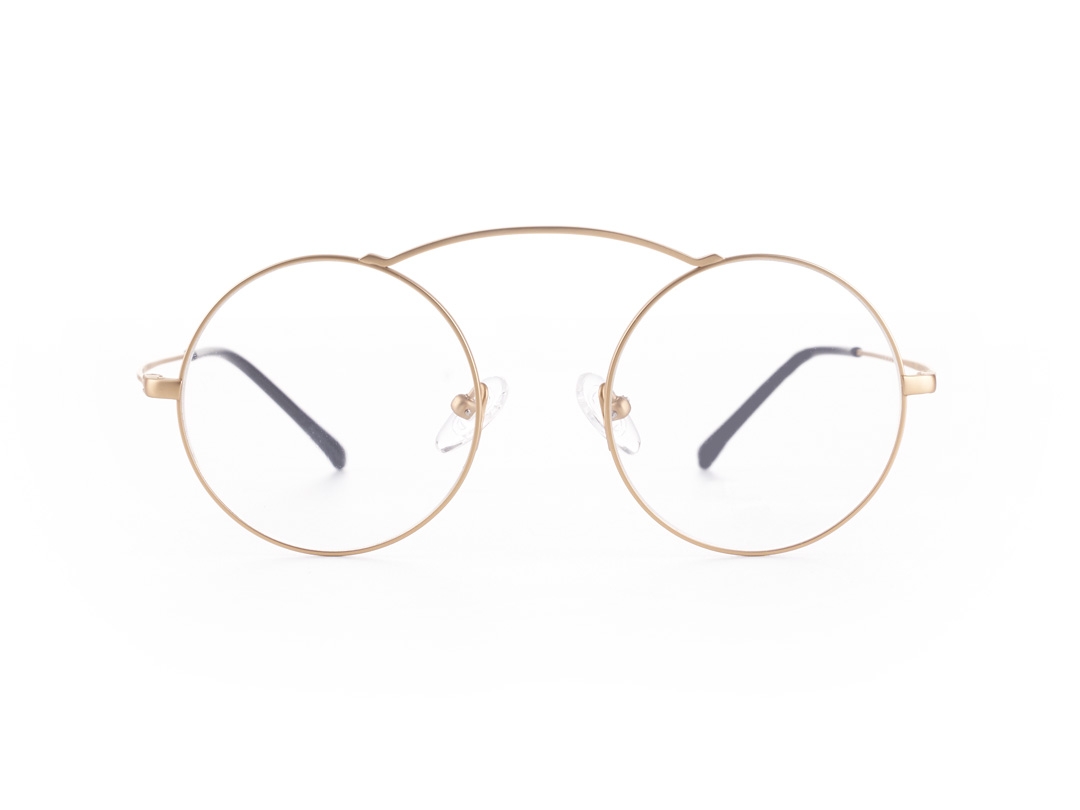 Dreamy – Gold – Titanium Reading / Fashion Glasses Frames – Anti Scratch – BeFramed