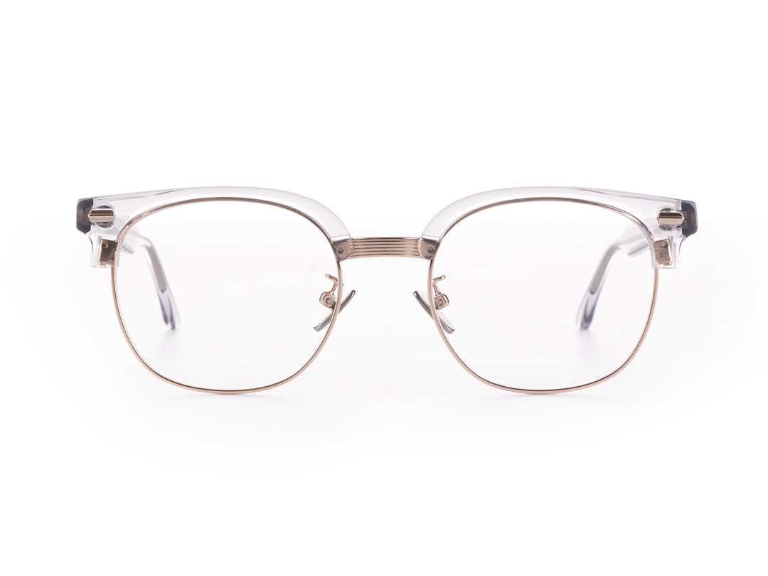 Power – Cloudy Grey / Gold – Combination Reading / Fashion Glasses Frames – Anti Scratch – BeFramed