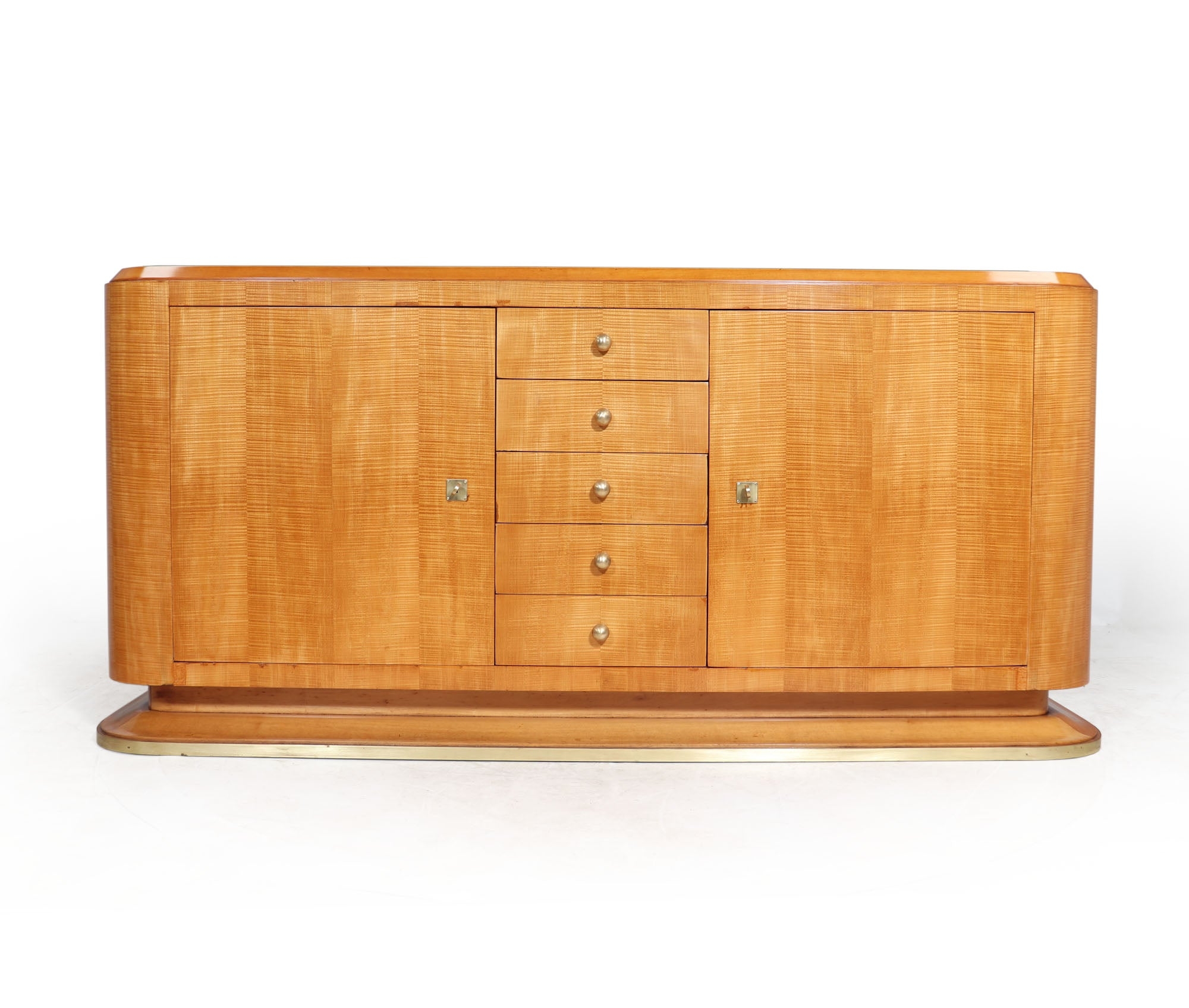 French Art Deco Sideboard in Sycamore – The Furniture Rooms