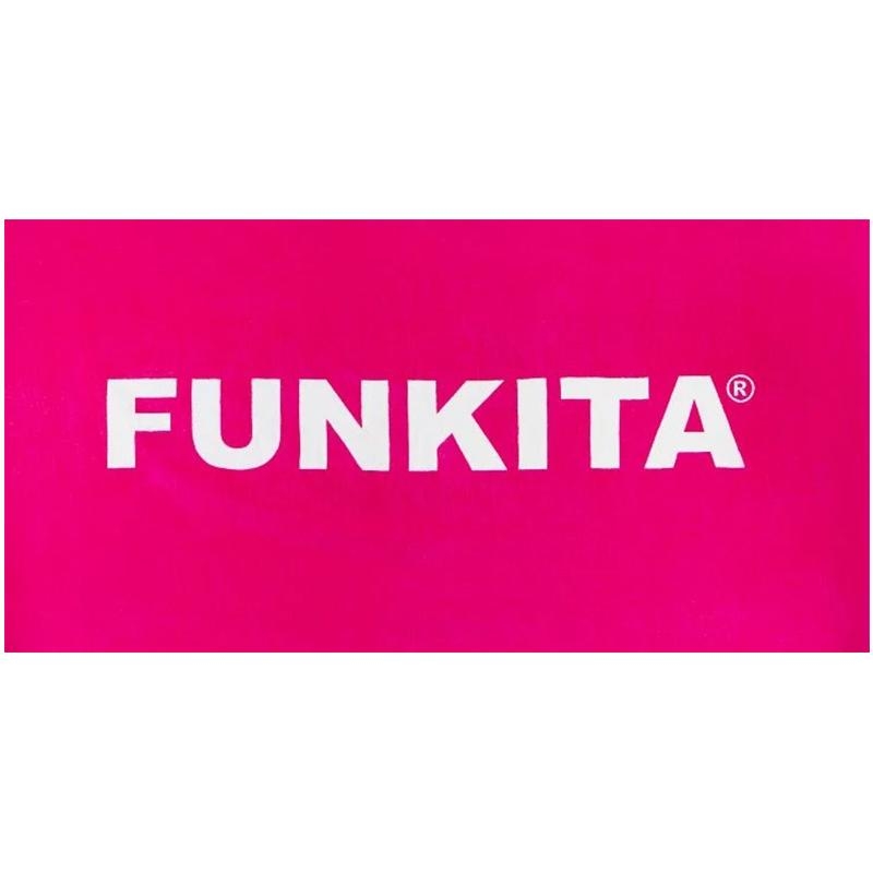 Funkita – Still Pink Towel – Pink and White One Size – Aqua Swim Supplies