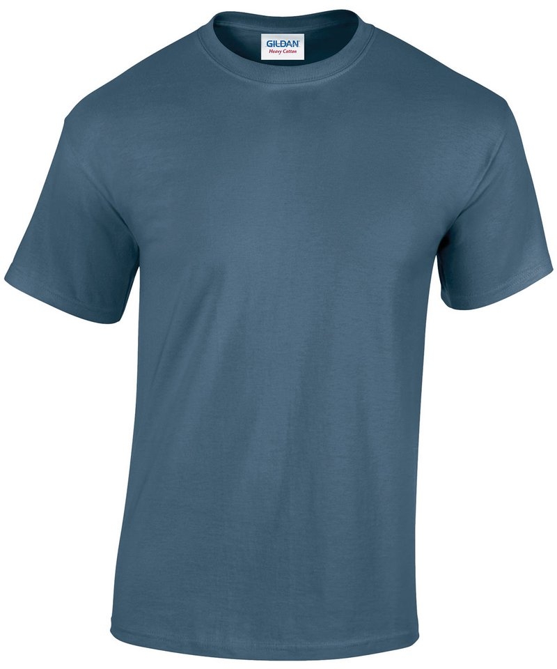 Gildan Heavy Cotton Adult T-Shirt – Indigo Blue – XL – Uniforms Online
