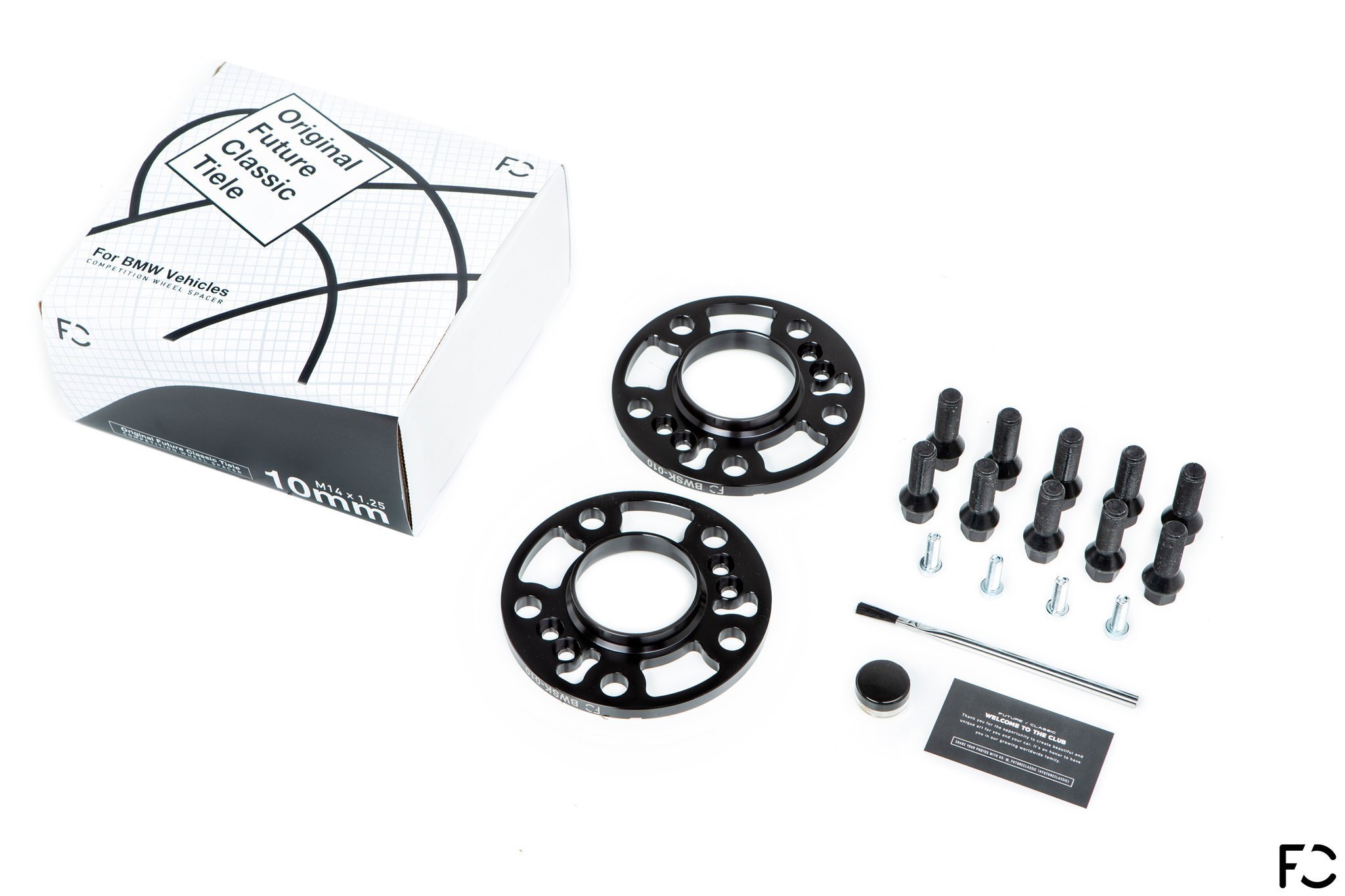 Future Classic 5×120 Wheel Spacer Kit for BMW (2002-2021, Fxx) 18mm – M14 x 1.25 – AUTOID