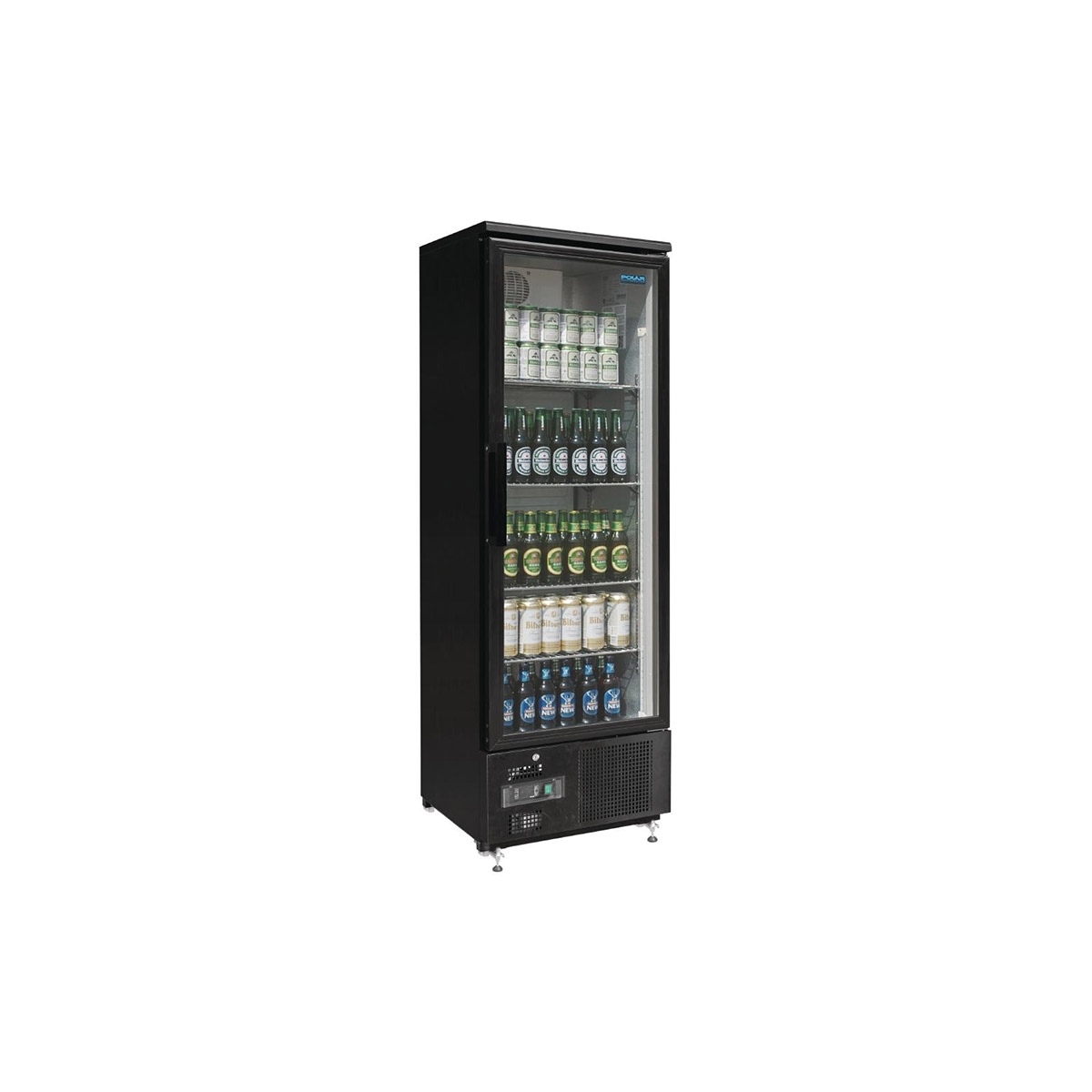 Polar G-Series Upright Back Bar Cooler with Hinged Door 307Ltr