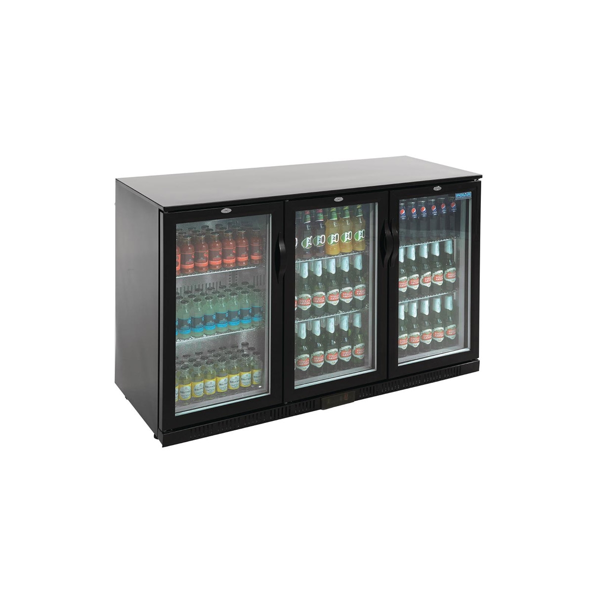 Polar G-Series Back Bar Cooler with Hinged Doors 330Ltr