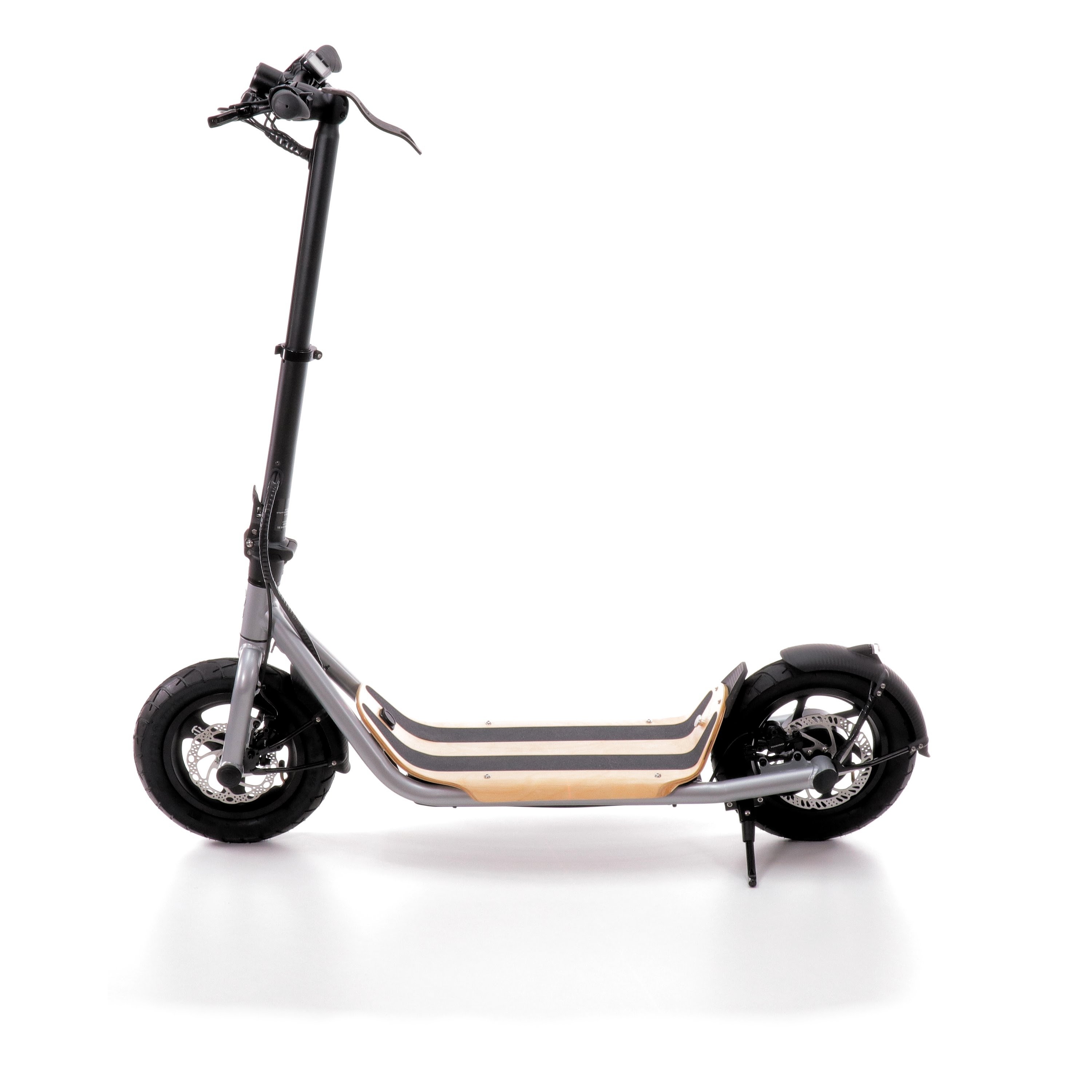 8Tev B12 Classic Electric Scooter – Silver
