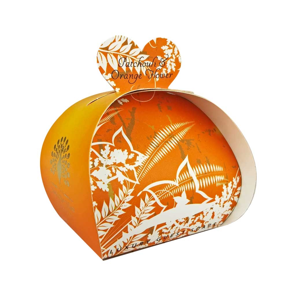 Patchouli & Orange Flower Guest Soaps – 20g x3 – Luxury Fragrance – Premium Ingredients – The English Soap Company