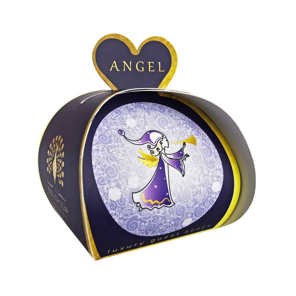 Christmas Angel Guest Soaps – 20g x3 – Luxury Fragrance – Premium Ingredients – English Fragrances – Luxury Shower Gel – The English Soap Company