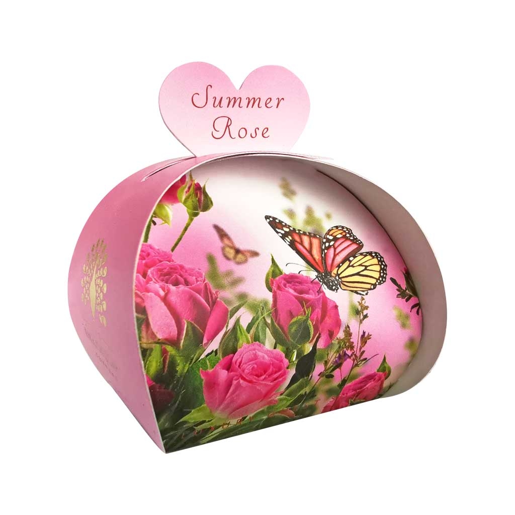 Summer Rose Guest Soaps – 20g x3 – Luxury Fragrance – Premium Ingredients – The English Soap Company