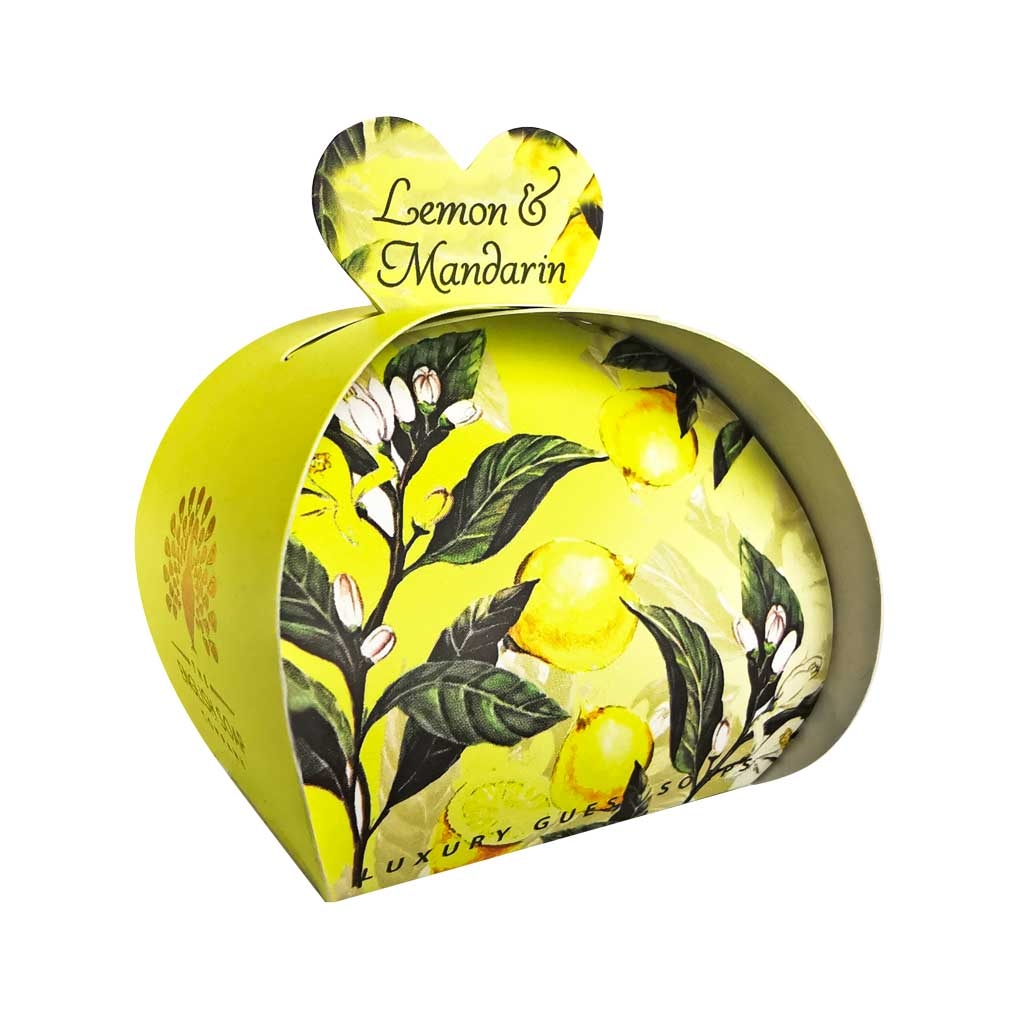 Lemon & Mandarin Guest Soaps – 20g x3 – Luxury Fragrance – Premium Ingredients – The English Soap Company