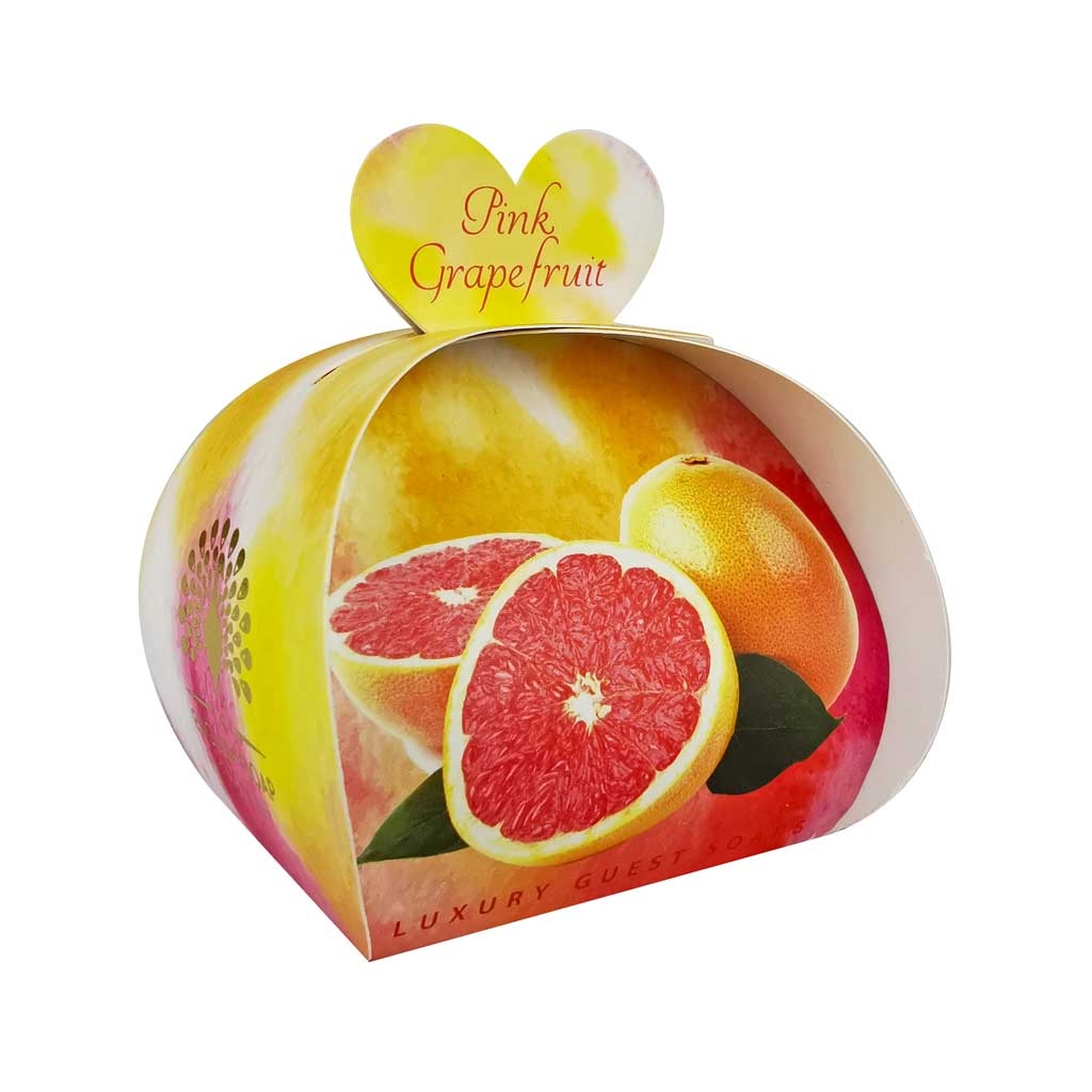 Pink Grapefruit Guest Soaps – 20g x3 – Luxury Fragrance – Premium Ingredients – The English Soap Company