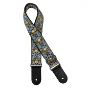 Gaucho Traditional Series guitar strap – Jacquard Weave – GST-186-BU