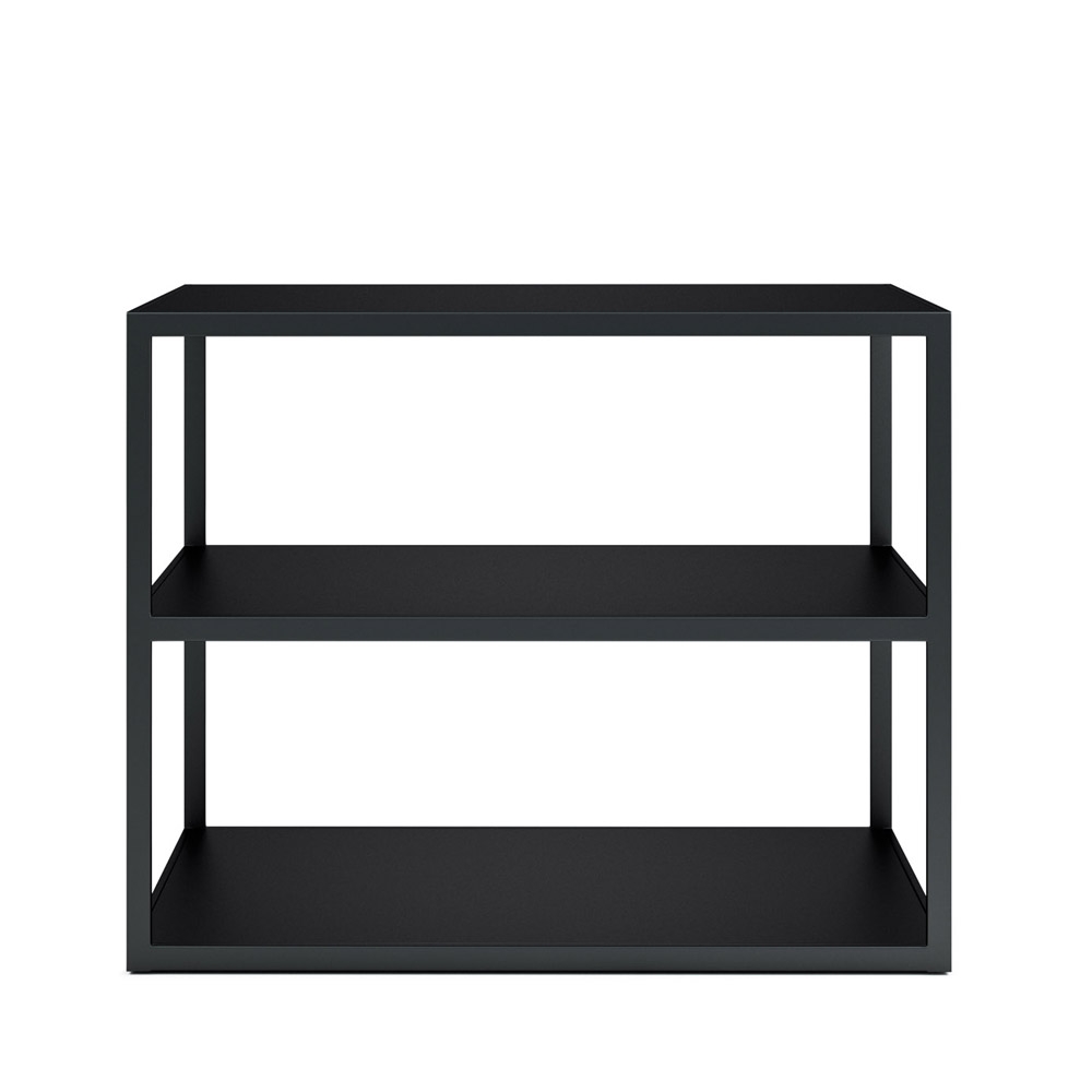 Roshults – Garden Sideboard 100 – Black – Powder-coated Stainless Steel – 100cm x 50cm x 80cm