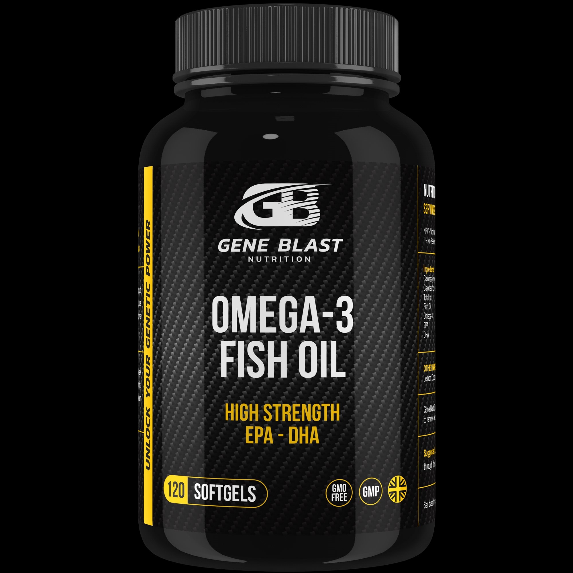 Omega 3 Fish Oil High EPA-DHA Levels 120 softgels