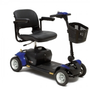 Pride Travel Go-Go Elite Traveller Plus Mobility Scooter – Blue