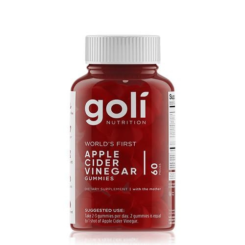 Apple Cider Vinegar Gummies | 60 Pieces | Goli Nutrition