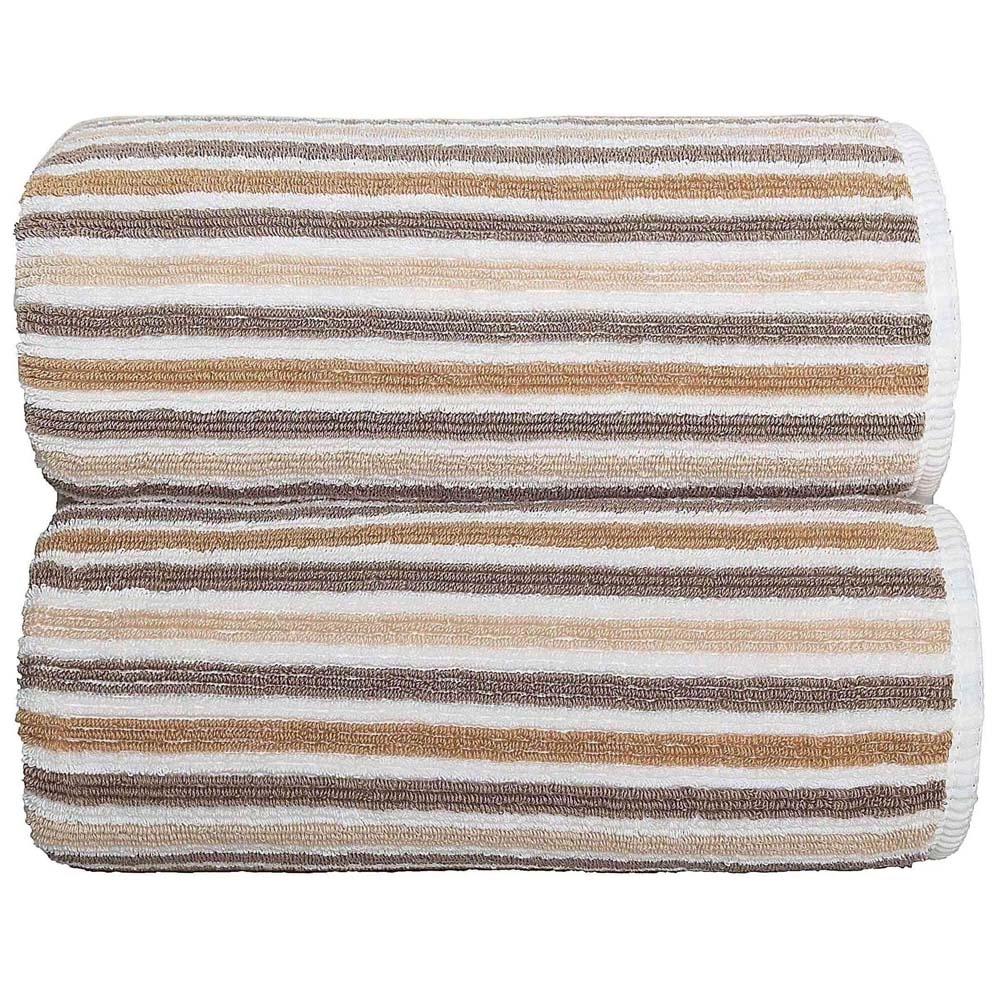 Graccioza – Nature Towels – Hand Towel – Brown / Beige / Grey – 100% Cotton / 600 GSM – 50cm x  100cm