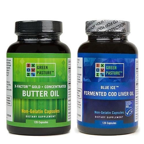 Green Pasture Caps Bundle (Fermented Cod & Butter Oil) | over 6% off