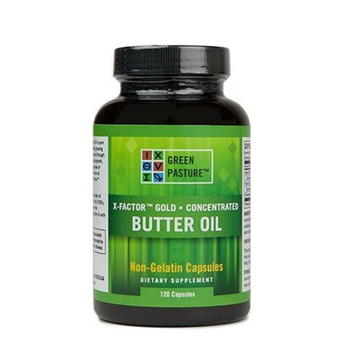 X Factor Gold Butter Oil | 120 Capsules | Green Pasture