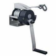 Ha-Kv – Haacon Base Mounting Hand Winch – Ha-Kv500 – Brake Winch 500kg Swl (Wall/base Mount) Ref:152.4.4 – Winches – Black / Silver – Stainless Steel