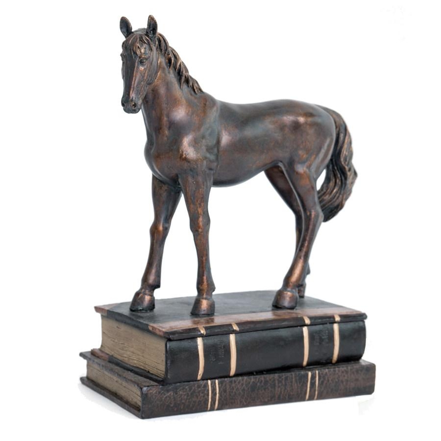 Horse Standing on Book Box Ornaments