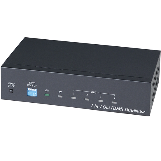 Genie CCTV HDMID04 1 in 4 out HDMI Distributor – Online Security Products