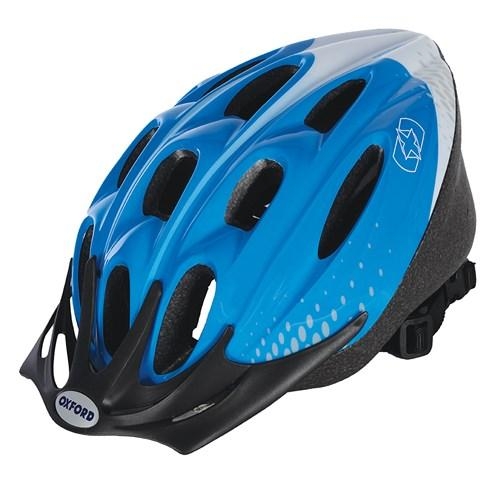 Bicycle Helmets Adults Oxford F15 – 58-61CM / BLUE/WHITE