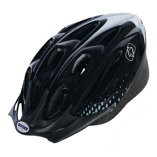 Bicycle Helmets Adults Oxford F15 – 53-58CM / BLACK/WHITE