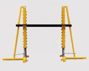 SEB – Hydraulic Jacks – 6T Lightweight Hydraulic Drum Jacks 107.1.2 – – 900 mm X 765 mm