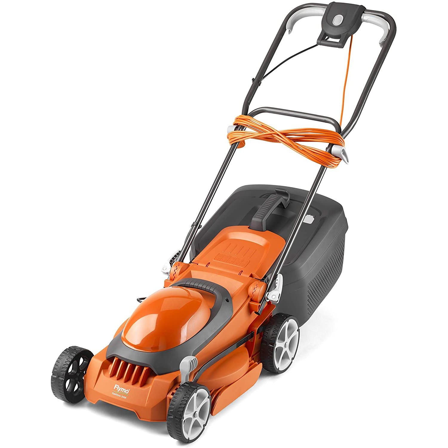 Flymo EasiStore 340R Wheeled Electric Lawn Mower – Lawnmower – Spare And Square